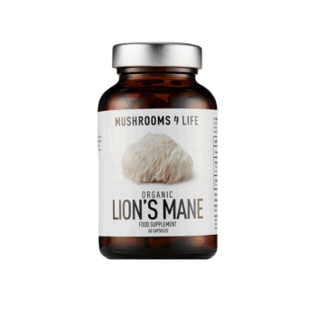 Lion’s Mane Biologische Paddenstoelextract – 60  Capsules